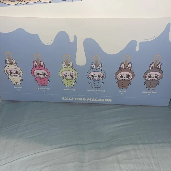 Pop Mart LABUBU Exciting Macaron Vinyl Face Toy The monsters open box sealed bag - Picture 13 of 14